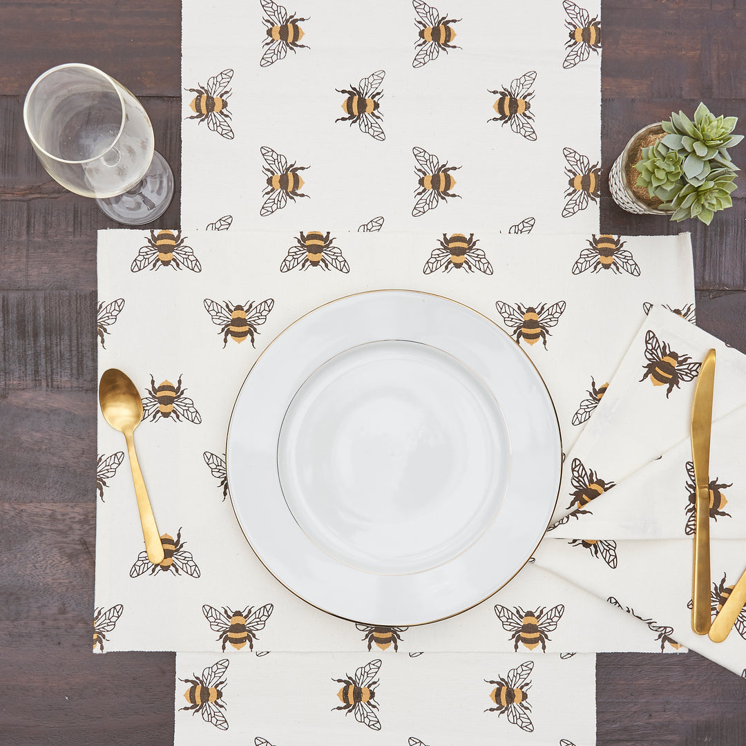 C&F Home Bumble Bee Table Linens Collection