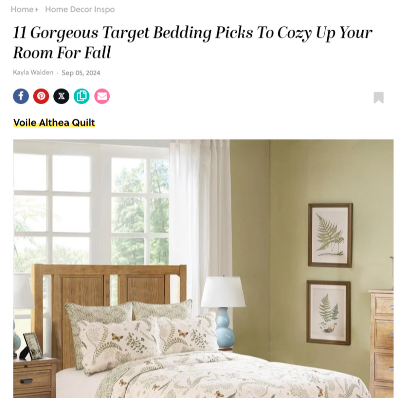 Brit + Co.: 11 Gorgeous Target Bedding Picks