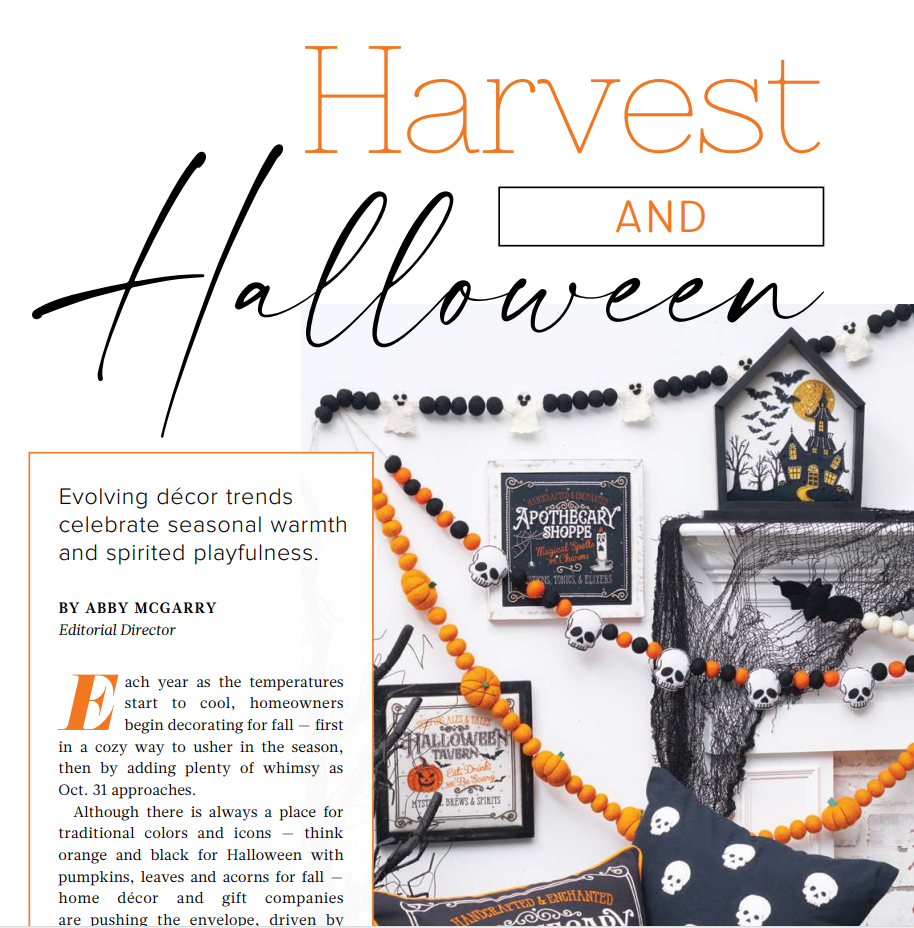 Harvest & Halloween Gift Shop Plus Spring Issue