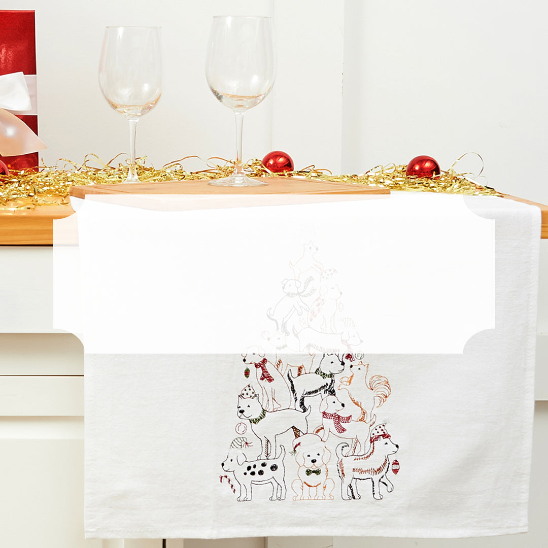 C&F Home Holiday Flour Sack Towels