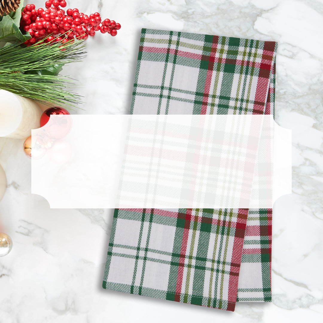 C&F Home Holiday Woven Towels