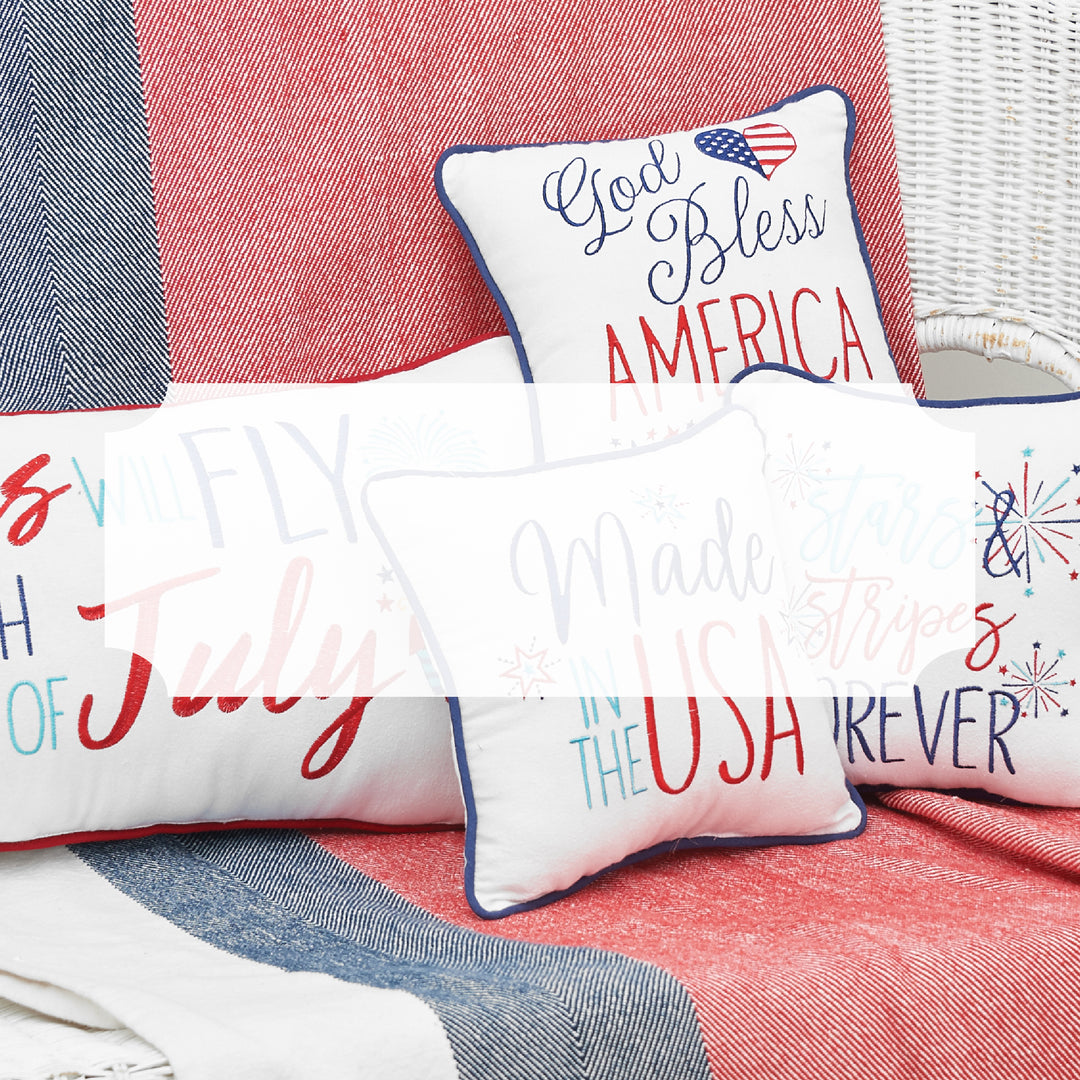 C&F Home Patriotic Decorative Pillows