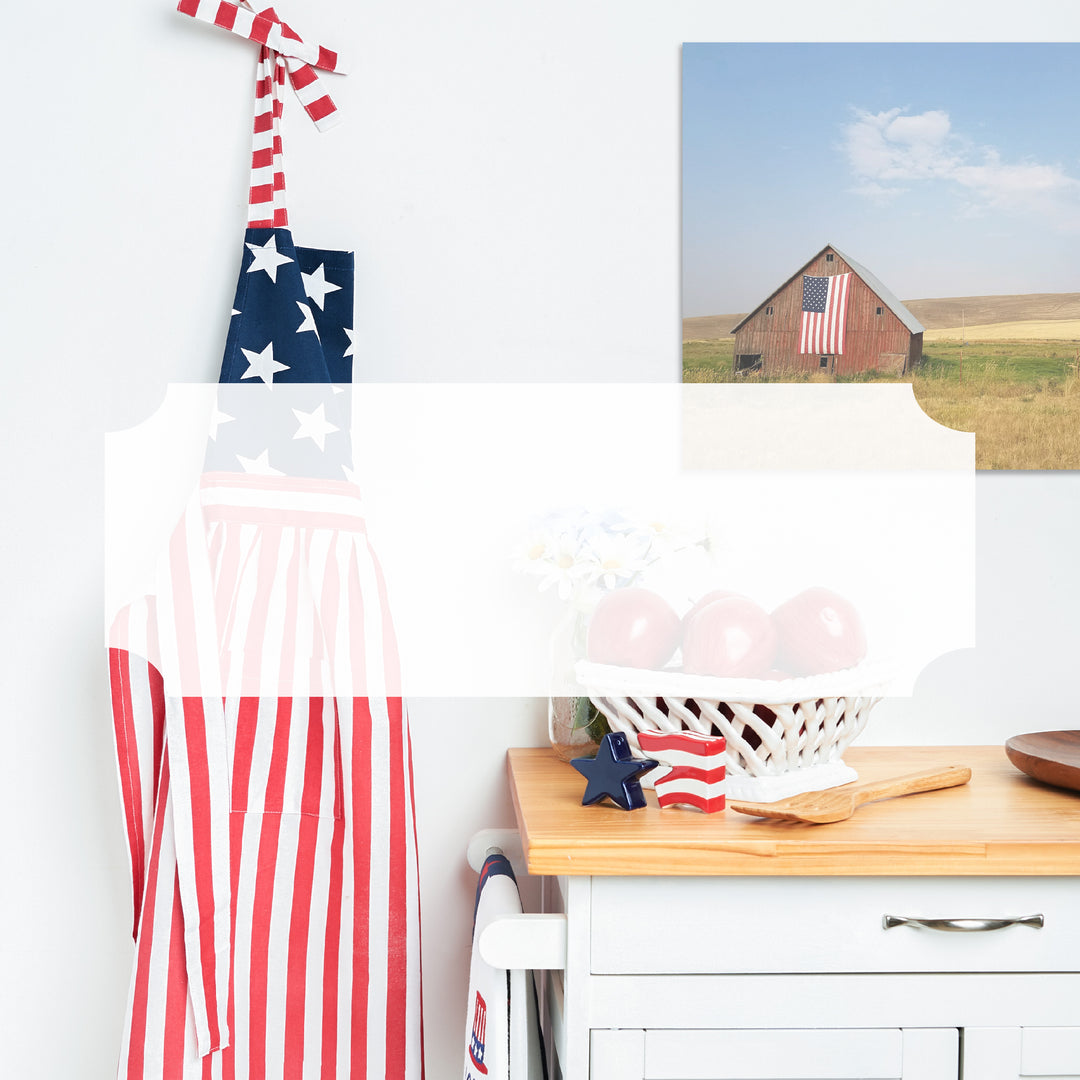 C&F Home Patriotic Aprons