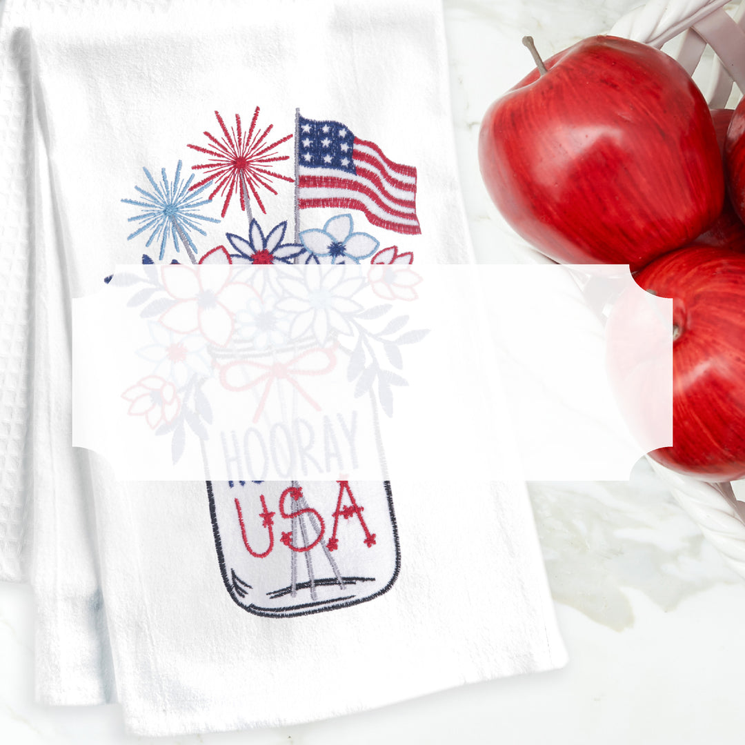 C&F Home Patriotic Flour Sack Towels