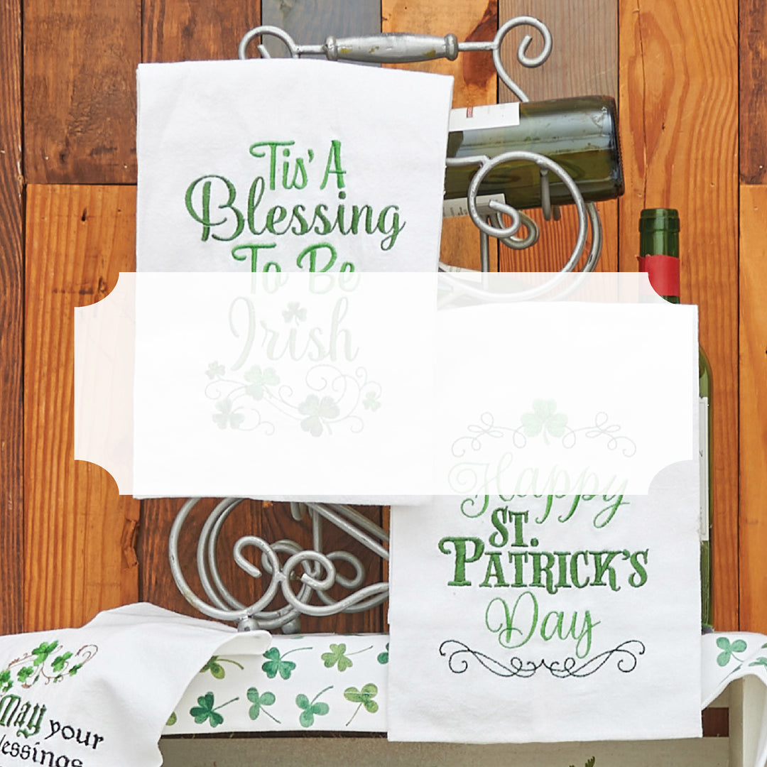 C&F Home St. Patrick's Day Flour Sack Towels