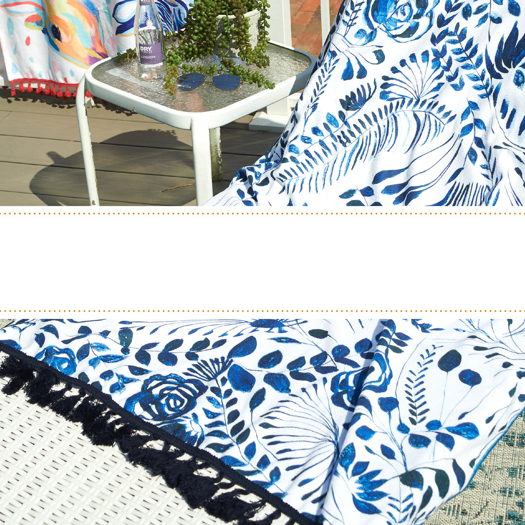 carol & frank Beach Towels